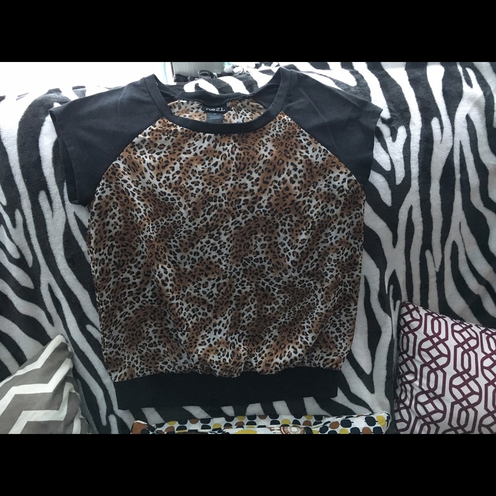 Cheetah Blouse!