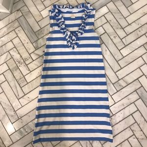 Kate Spade cotton ruffle dress