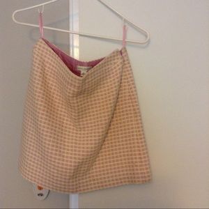 Banana Republic pink cream skirt s 2