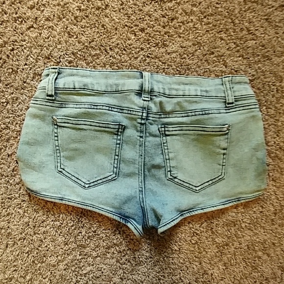 { Forever 21 } Mossy/Stone Washed Jean Shorts - Picture 2 of 7