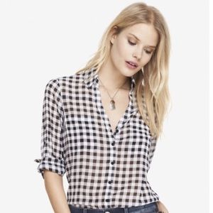 Black and white gingham Portofino