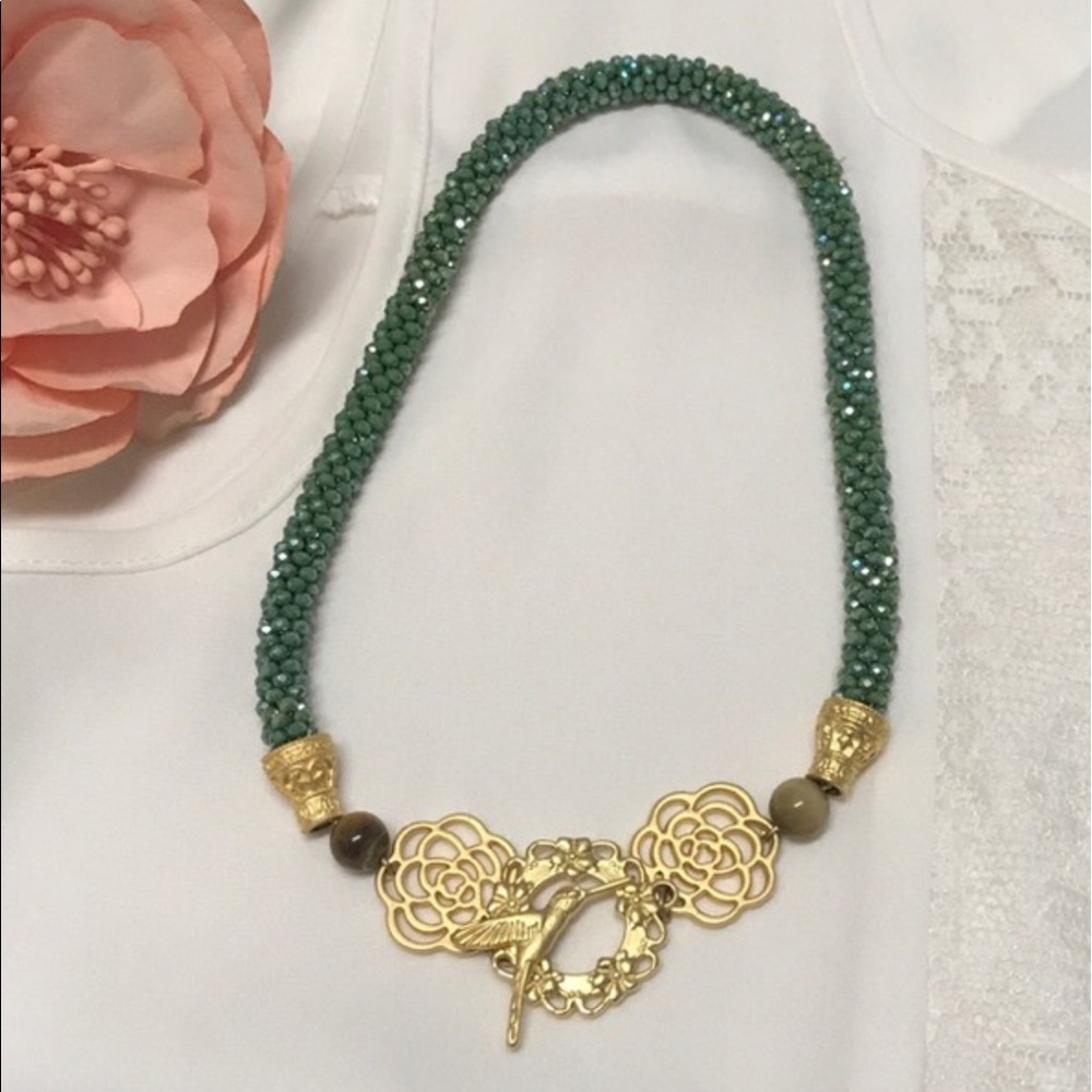 NEW!!! Hummingbird necklace