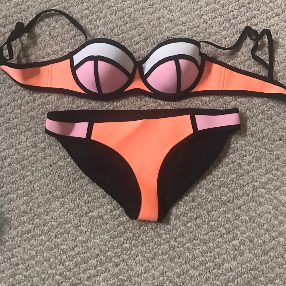 Triangl swim suit top-S bottoms-M