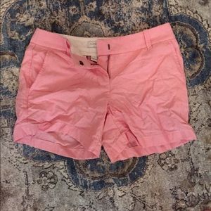 Pink Jcrew shorts