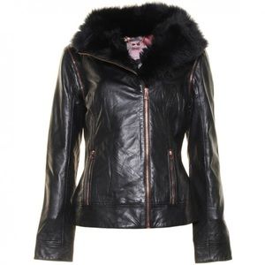NWOT Ted Baker leather jacket