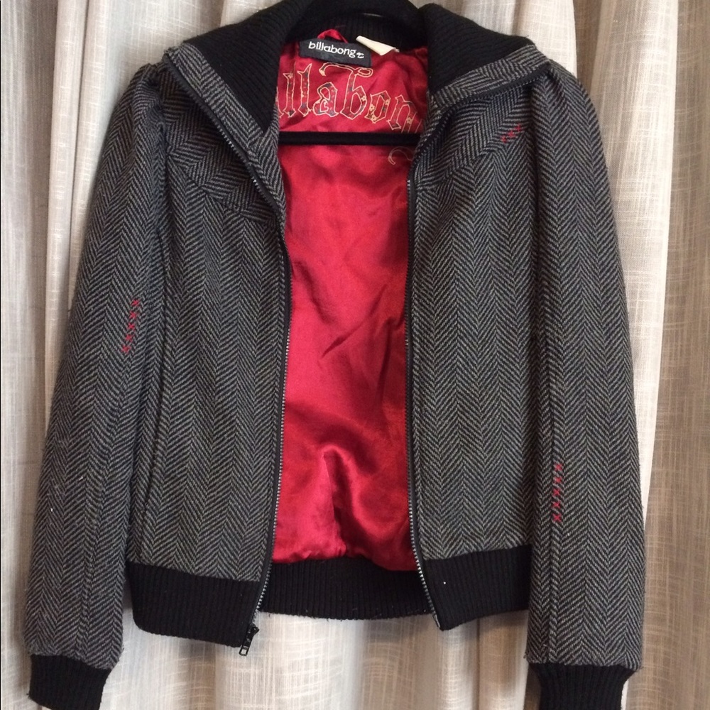 Billabong Herringbone Coat (Small)