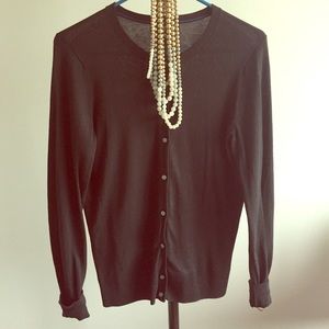 NWOT Banana Republic Black Cardigan