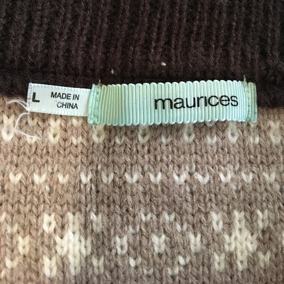 Patterned Sweater Skirt - Picture 2 of 3