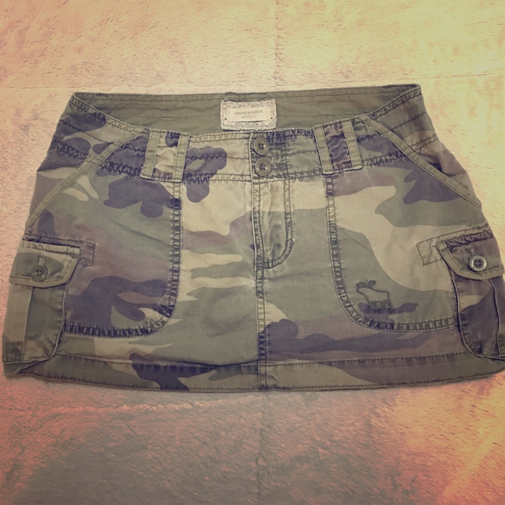 Abercrombie & Fitch Camo Skirt