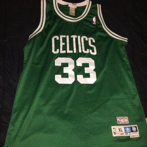 Larry Bird Adidas XL Jersey - stitched