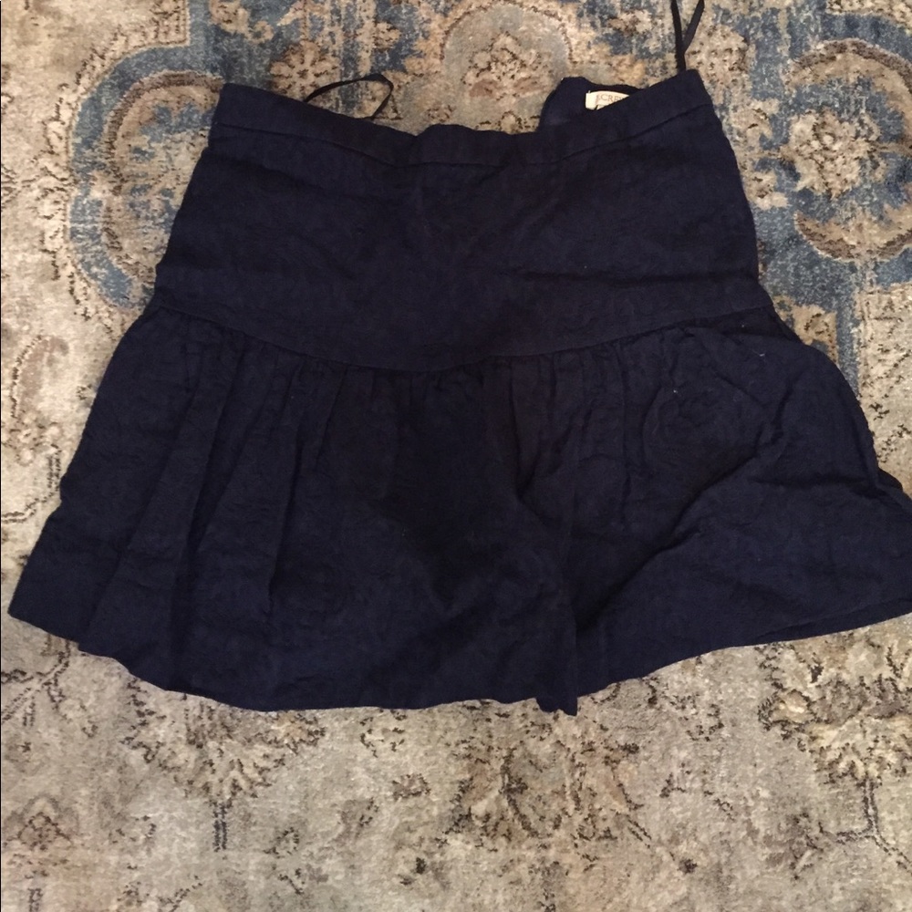 Blue Jcrew Skirt