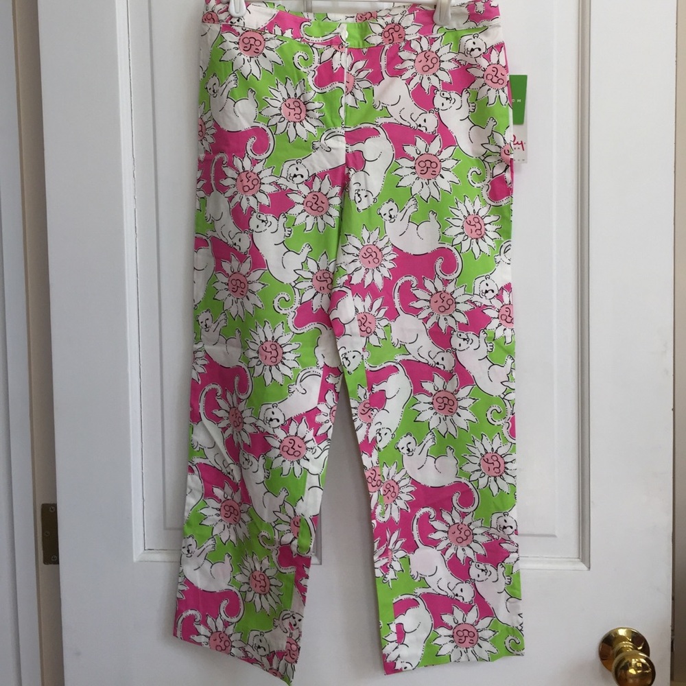 NWT Lilly Pulitzer crop pants size 4