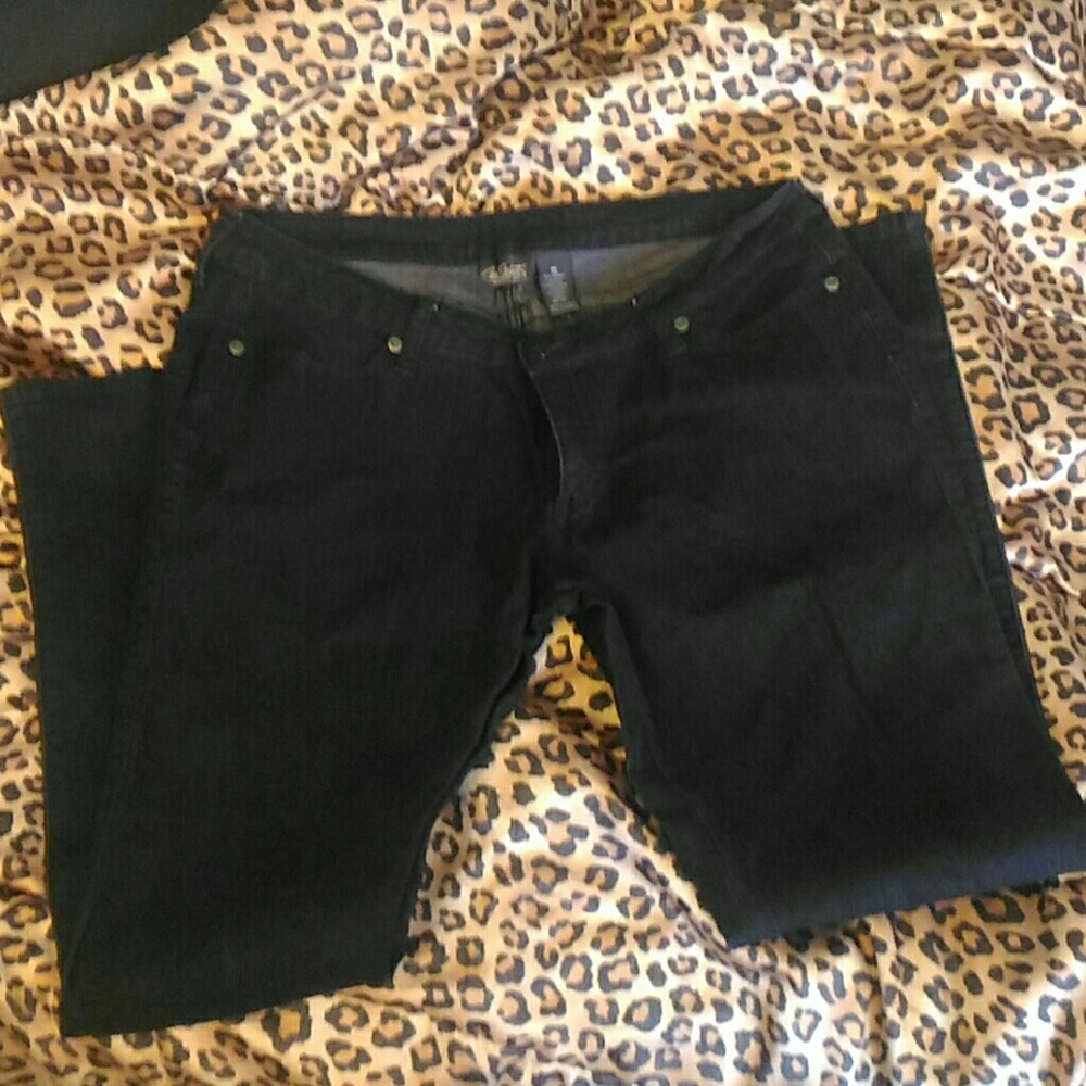 Black skinny jeans