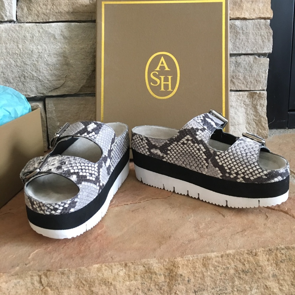 Ash Viola platform sandals size 6