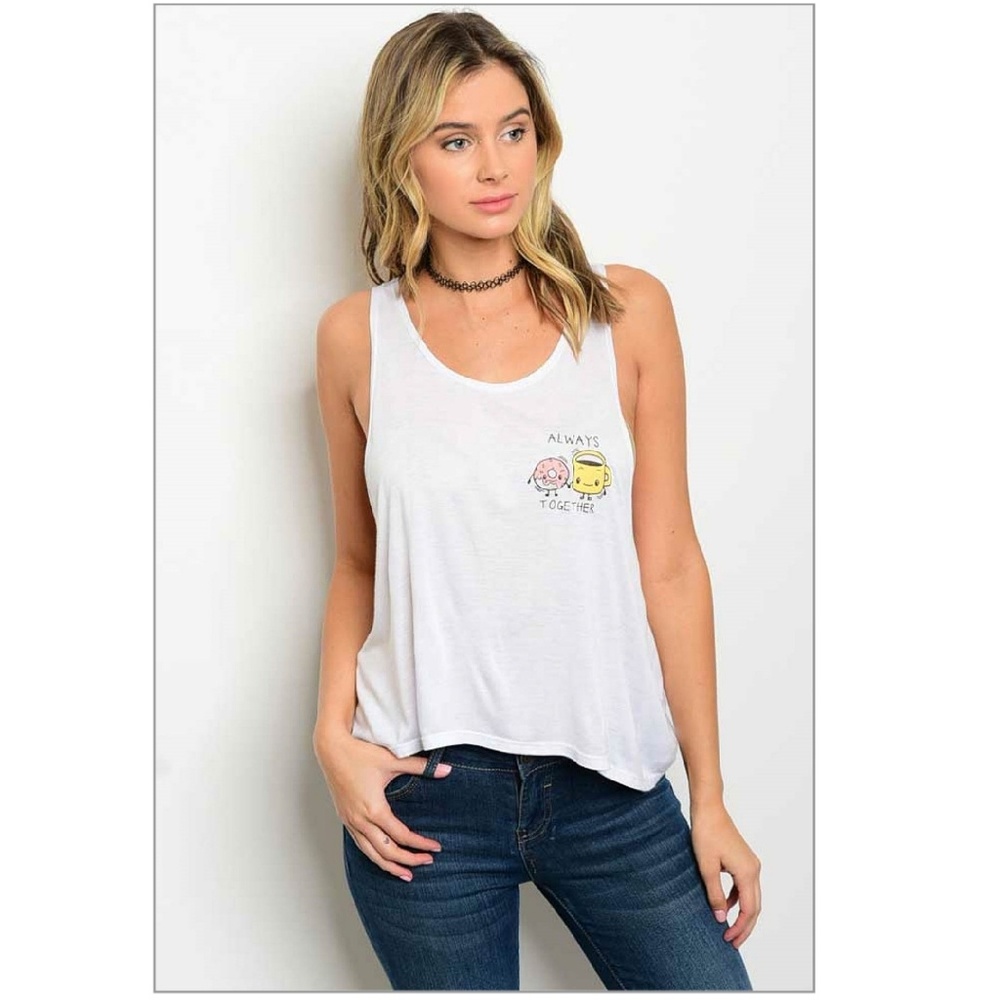 ☕SALE🍩Always together tank