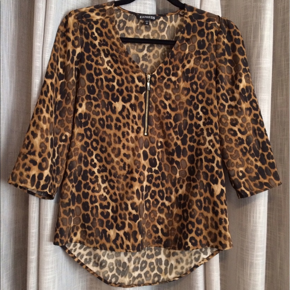 Leopard Print Express Top (XSmall)