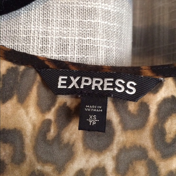 Leopard Print Express Top (XSmall) - Picture 4 of 4