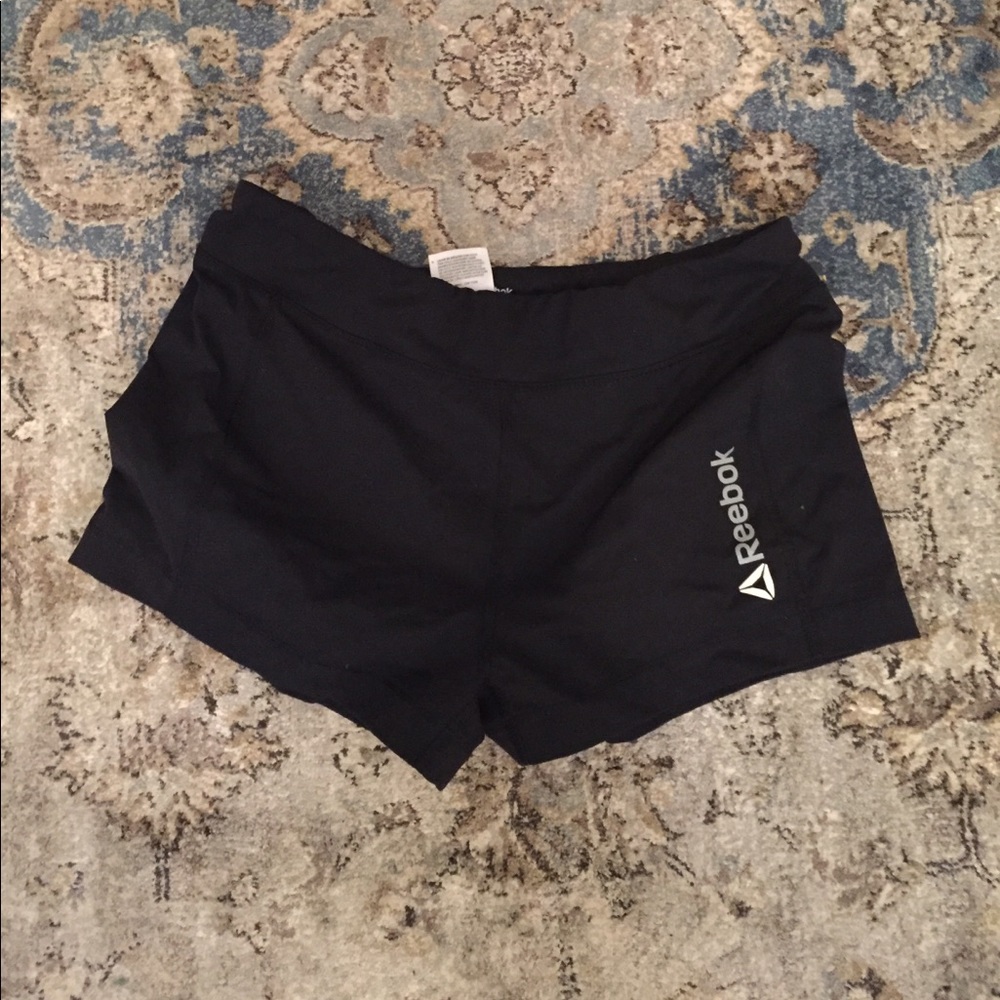 Black Reebok Booty Shorts