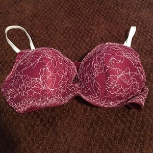 Crimson Red Rue21 36D Bra