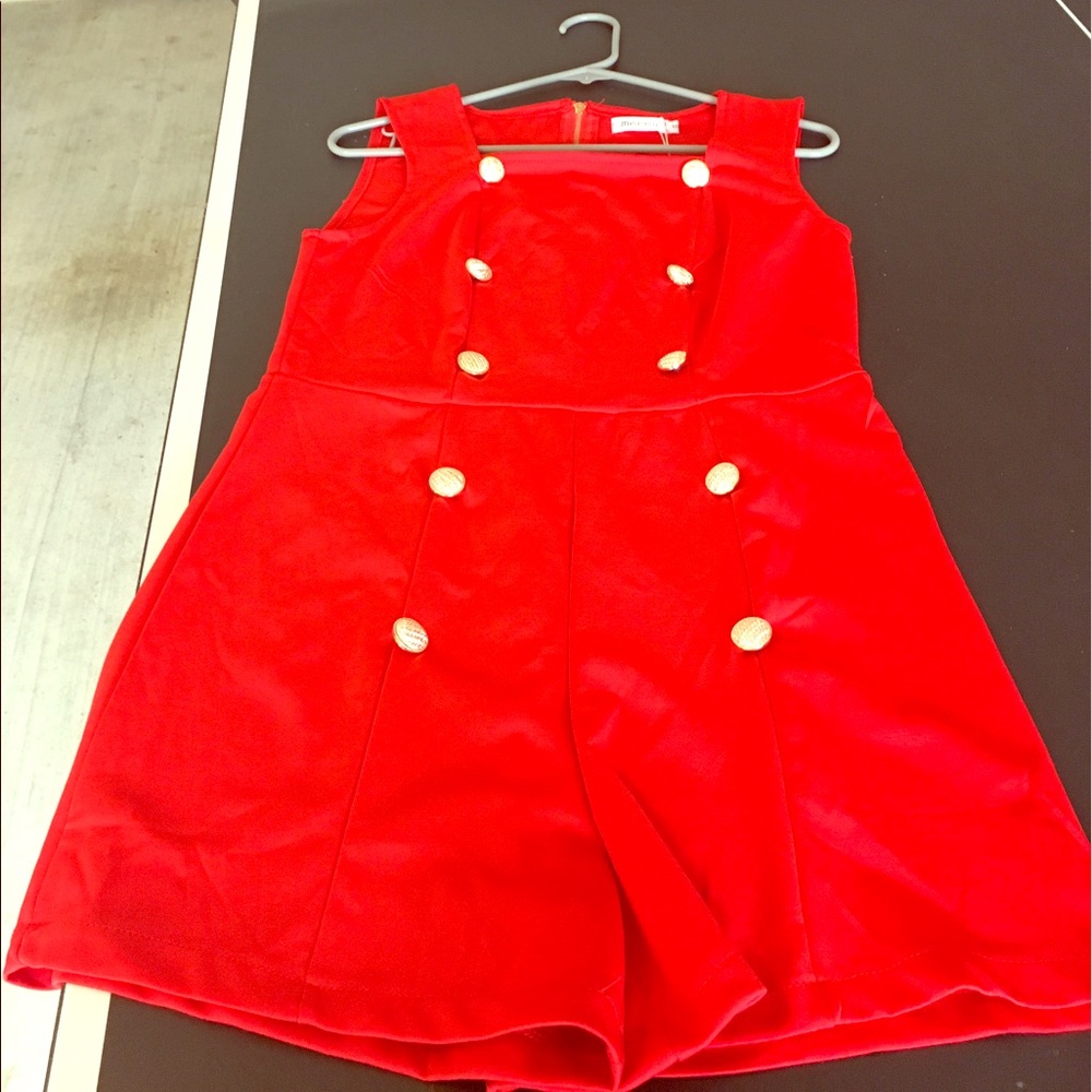 Red Jumpsuit