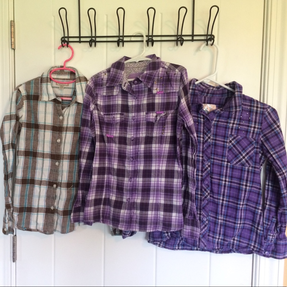 Girls Flannel Shirts