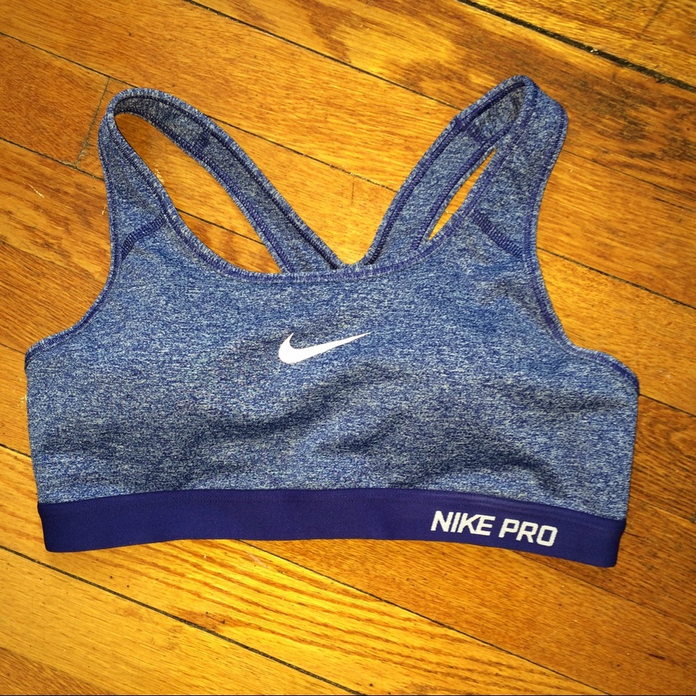 Nike Pro Blue Sports Bra