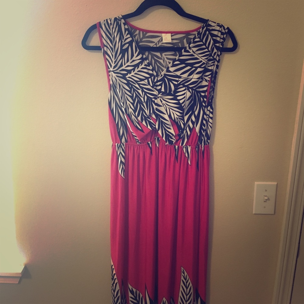 Patterned Maxi Dress