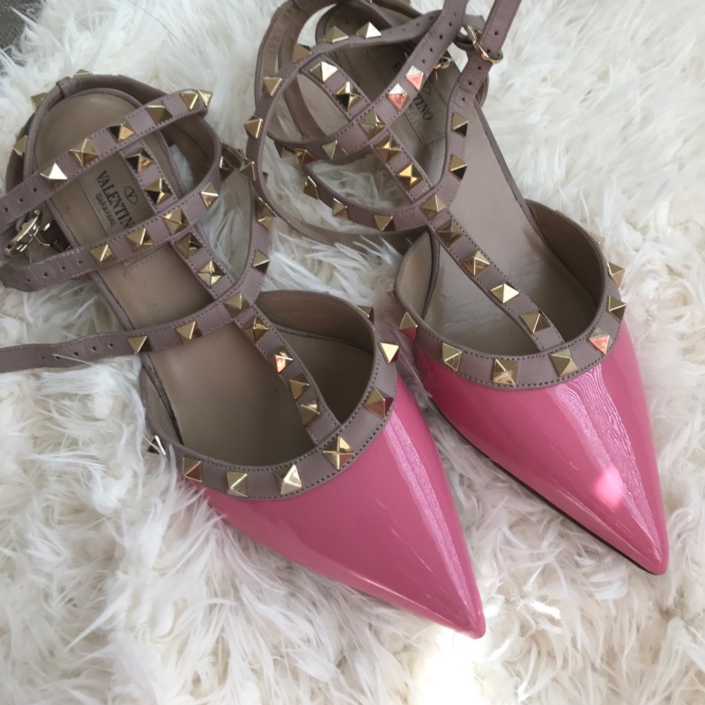 Valentino Rockstud Kitten Heel