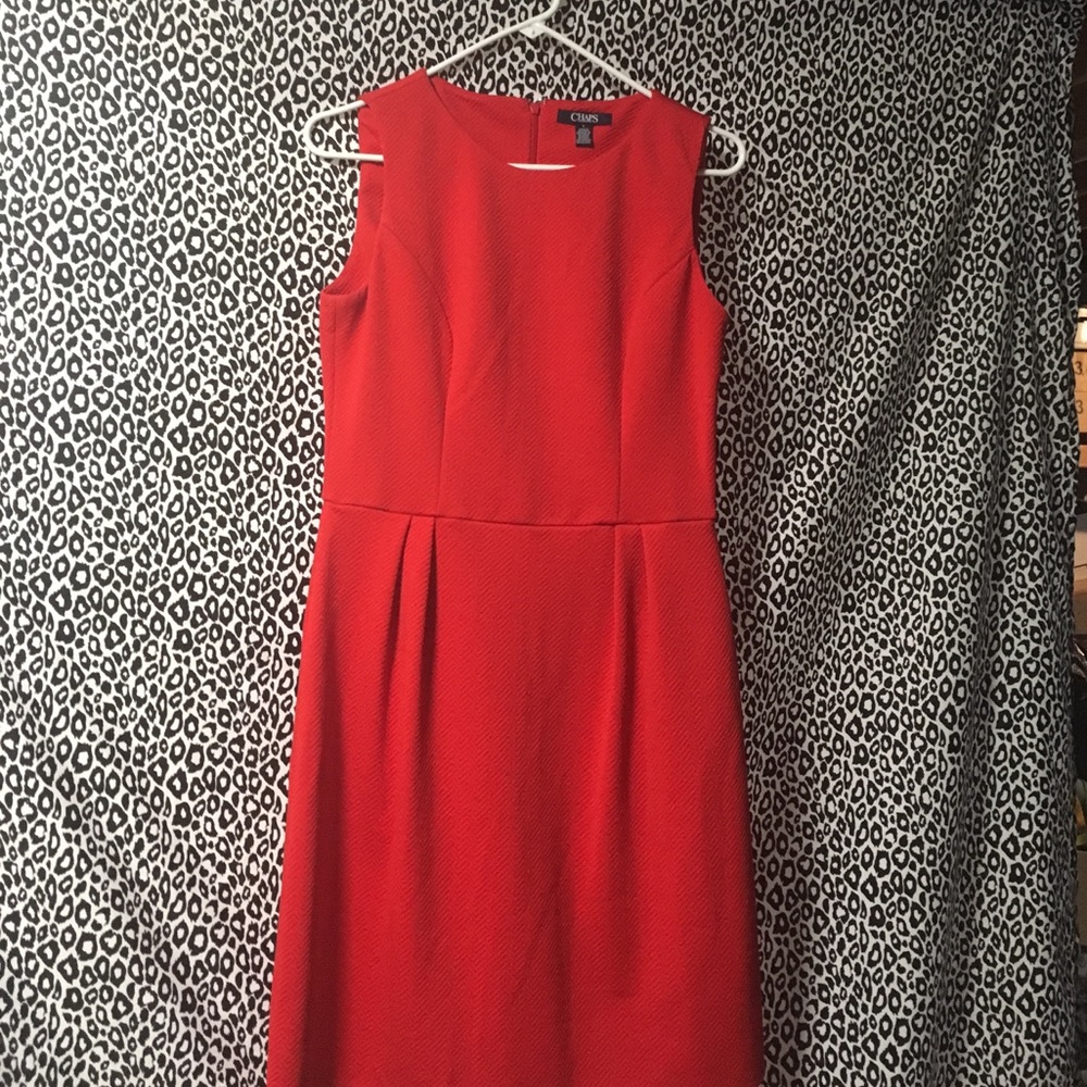 Chaps sheath dress