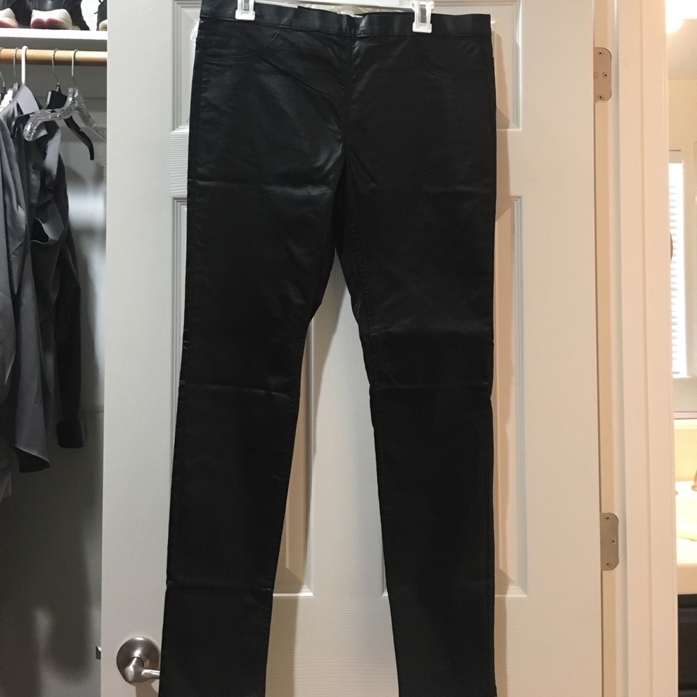 Super stretch black skinny jeans