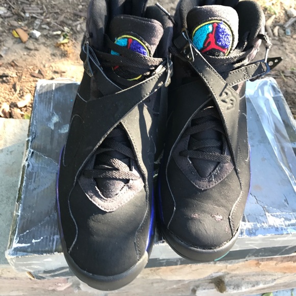 2007 Air Jordan Aqua 8 - Picture 2 of 6