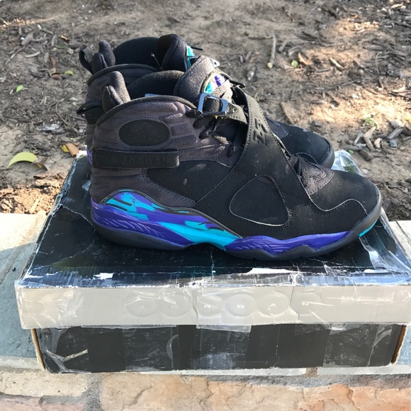 2007 Air Jordan Aqua 8 - Picture 3 of 6