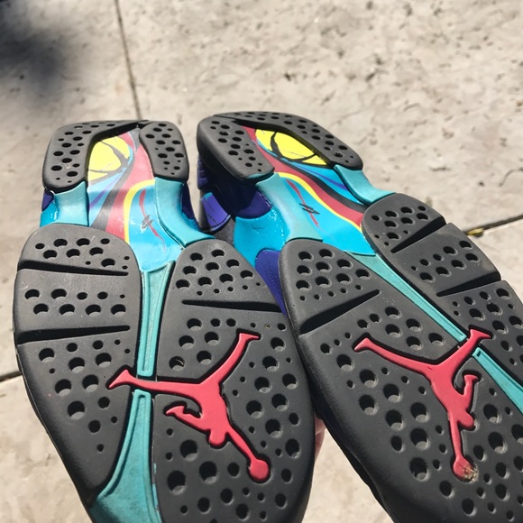 2007 Air Jordan Aqua 8 - Picture 5 of 6