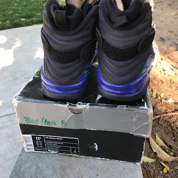 2007 Air Jordan Aqua 8 - Picture 6 of 6
