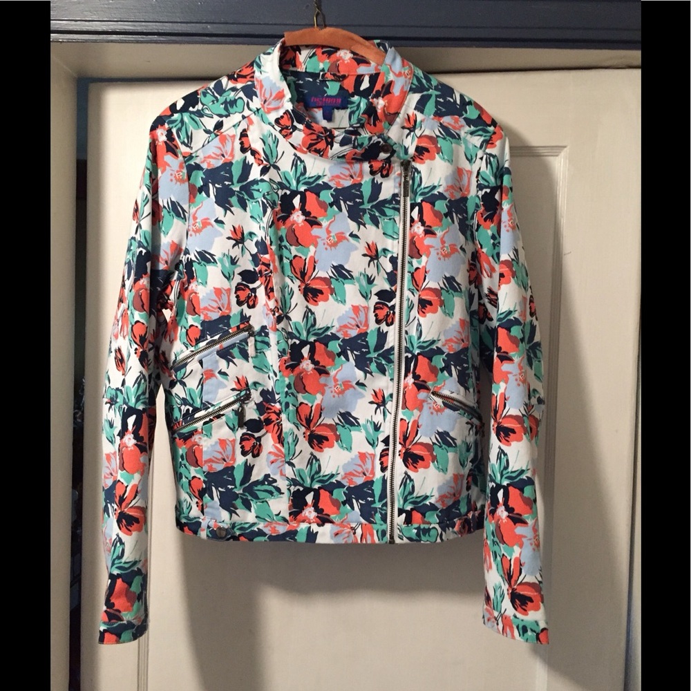 Floral Denim Jacket