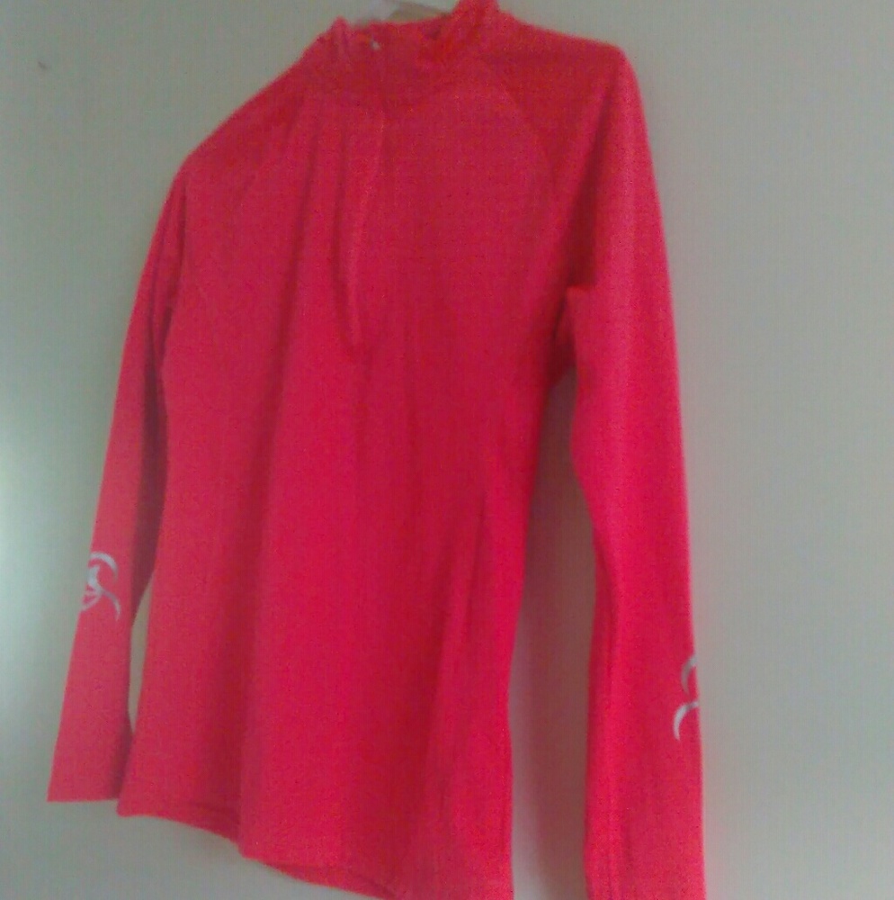 Fleece lined workout/running top