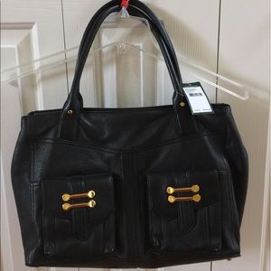 Ralph Lauren Bermondsey Shopper Black Leather