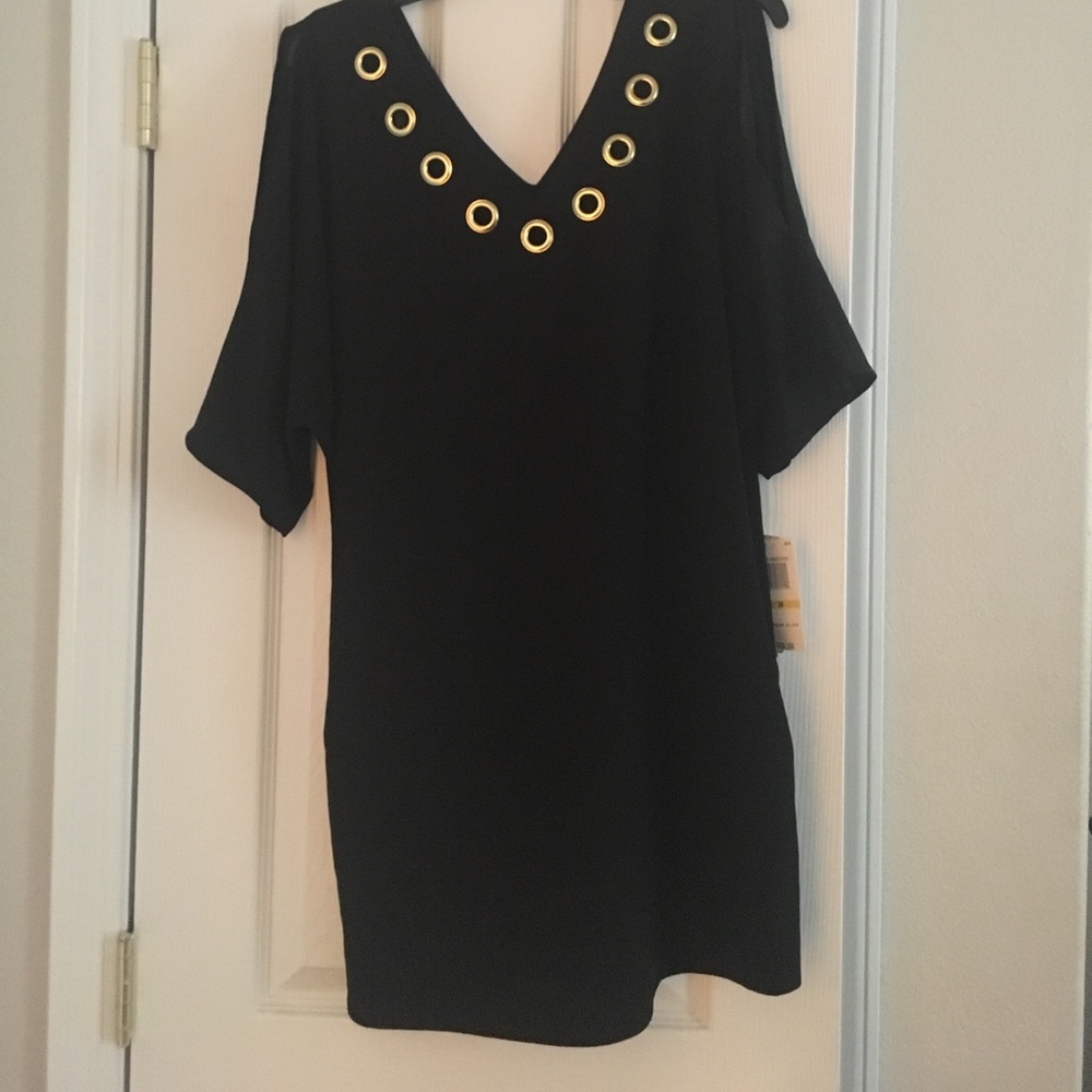 GB girls black shift dress