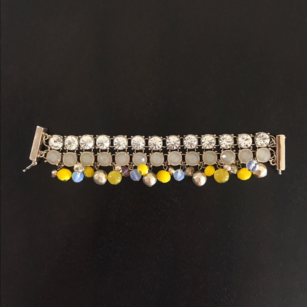 Gold bauble bracelet