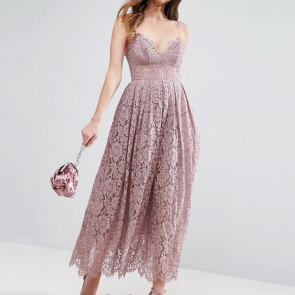 ASOS Dresses & Skirts - Liliac midi dress. Size 2.