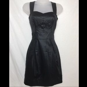 French Connection Black Potter Cotton Dress, FCUK