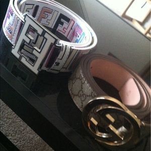 Gucci & Fendi Belt