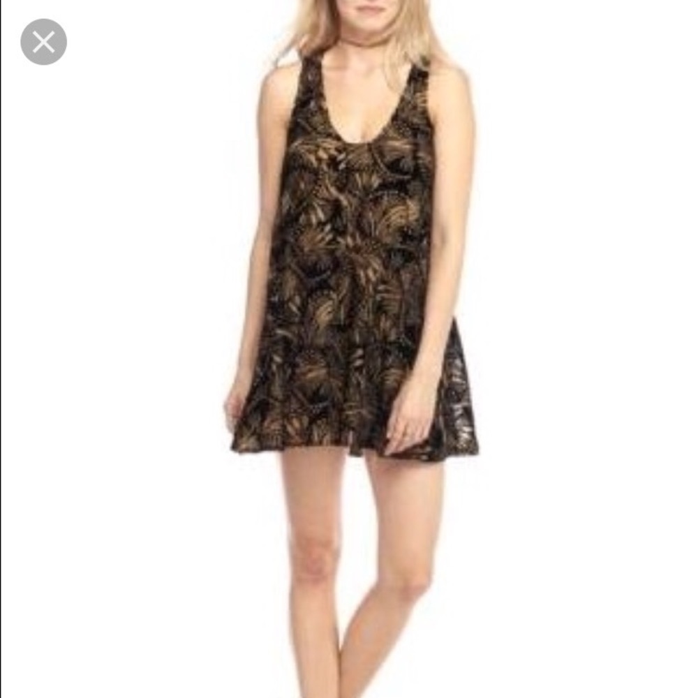 Free people velvet dress