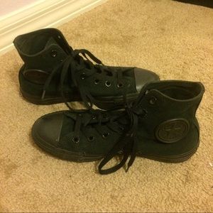 Black High Top Converse
