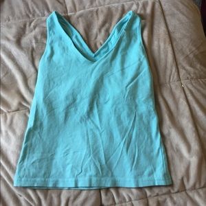 Moda International built in bra racer back. Small