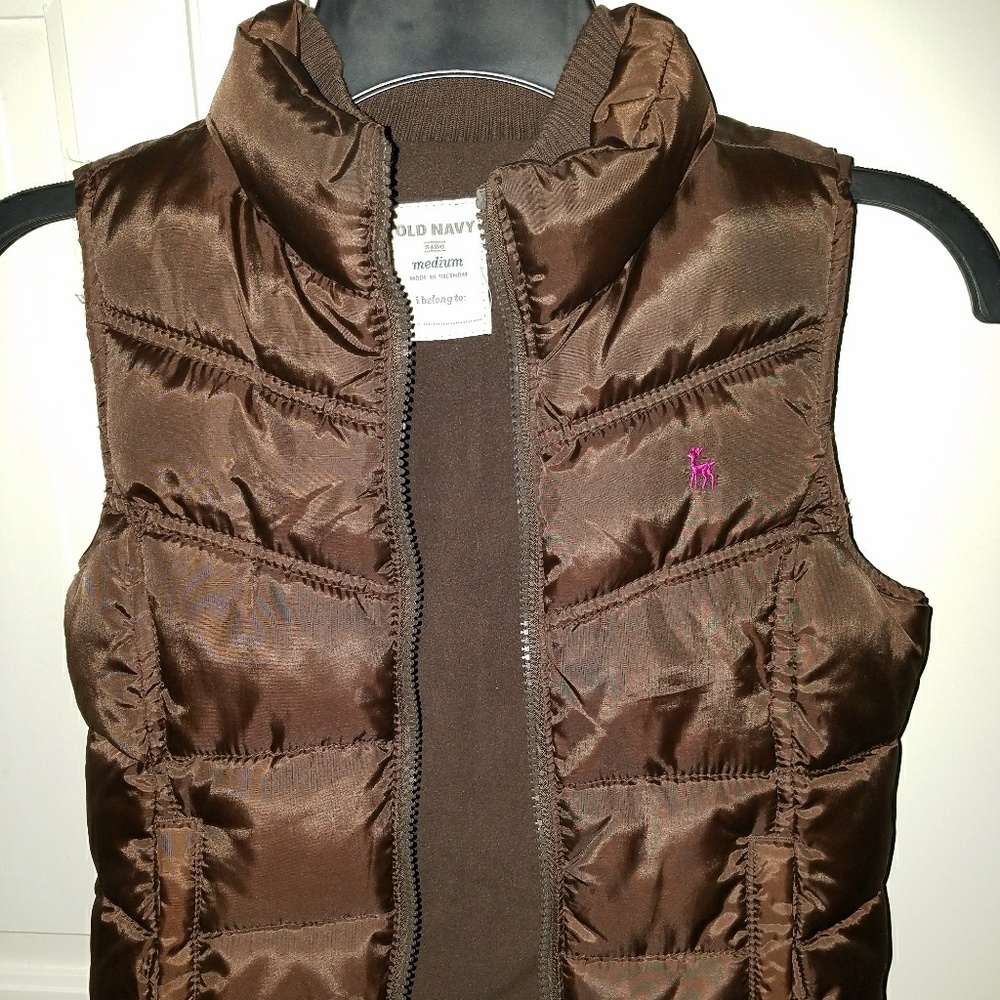 Girls Old Navy puffy vest