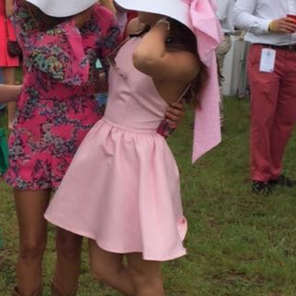 Powder Pink derby dress