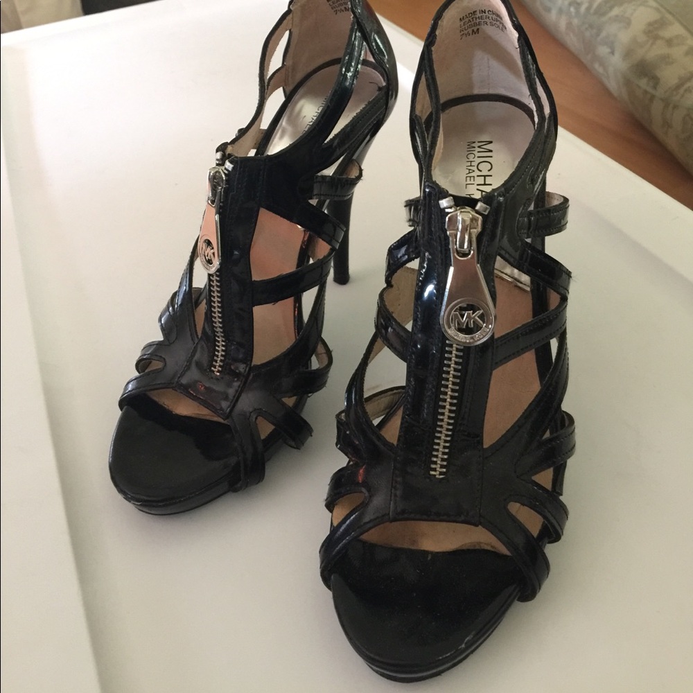 Michael Kors patent leather heels
