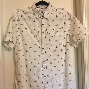 Short sleeve button down shirt