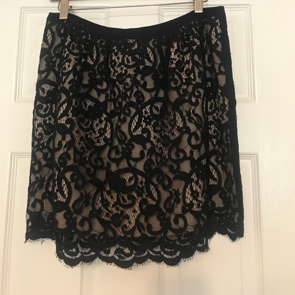 LOFT lace skirt